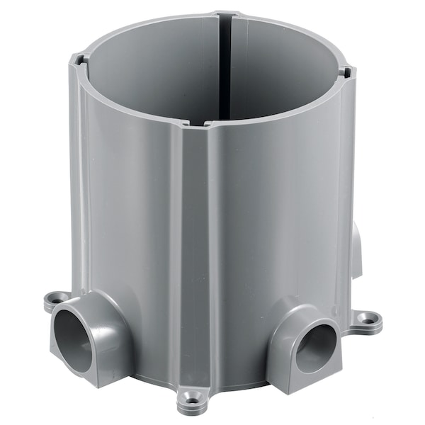 Electrical Box, Floor Box Type, PVC, Round Shape